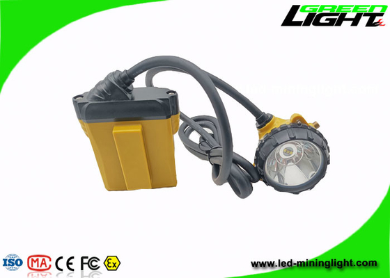 luz 10.4Ah do tampão da mineração do diodo emissor de luz de 390lum 25000lux à prova de explosões