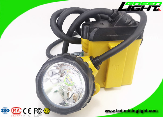luz amarrado recarregável 10.4Ah do tampão dos mineiros 348lum com aviso da baixa potência
