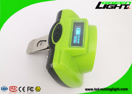 farol 6.8Ah IP68 480mA impermeável do diodo emissor de luz do capacete de segurança de 232lum 1.78W