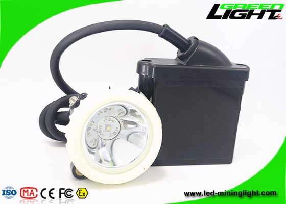 Luzes de mineração amarrados altas 10000lux 6.6Ah do tampão do feixe 216lum 450mA