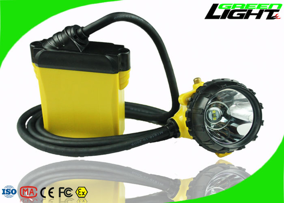 3W a mineração portátil do CREE 25000lux 390lum conduziu luzes com a bateria 10400mAh