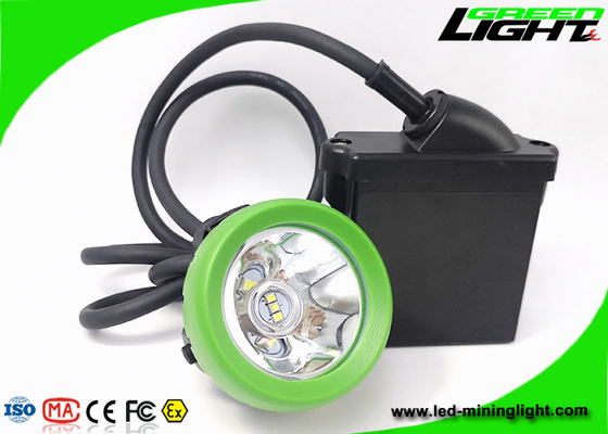 luz recarregável dos mineiros da lâmpada 6.6Ah do chapéu da mineração do diodo emissor de luz de 1.67W 10000lux