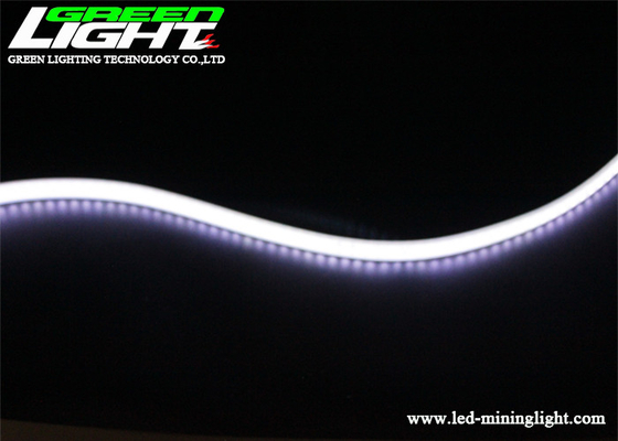 O envoltório descartável Rgb conduziu o silicone transparente 72LEDs/M das luzes de tira