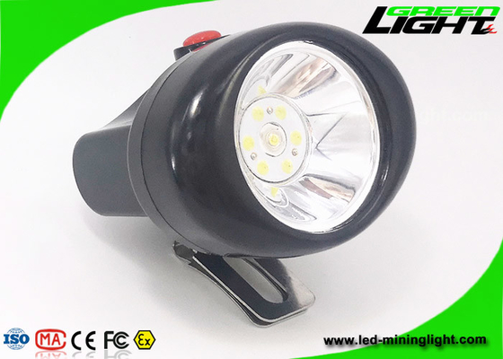 lâmpada de tampão impermeável dos mineiros de 2.8Ah 180mA IP67 para o capacete duro