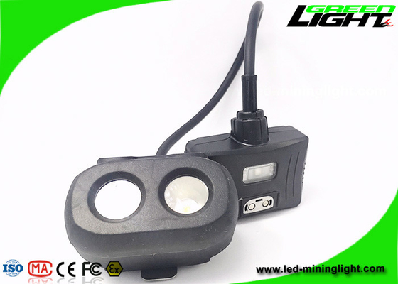 feixe duplo USB de lâmpada de tampão dos mineiros do diodo emissor de luz da tela de 334lum OLED que carrega 10.4Ah