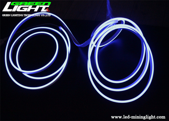 luzes de néon flexíveis Illuminous alto SMD2835 do diodo emissor de luz de 24V 10W 4500K IK04