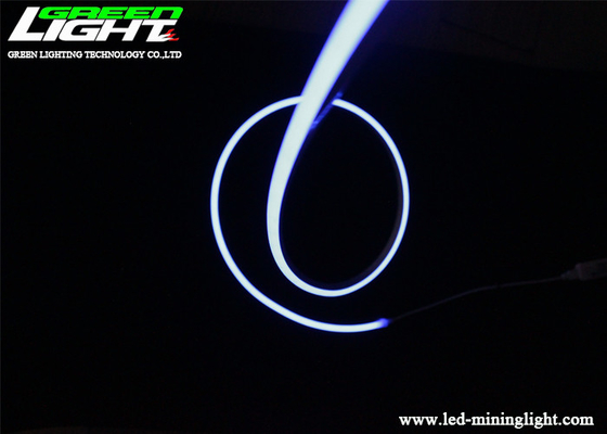 luzes de néon flexíveis Illuminous alto SMD2835 do diodo emissor de luz de 24V 10W 4500K IK04