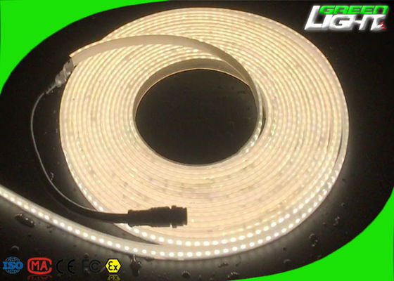 A fita do diodo emissor de luz de SMD5050 140Leds/M Waterproof ilumina 220V para a mineração subterrânea
