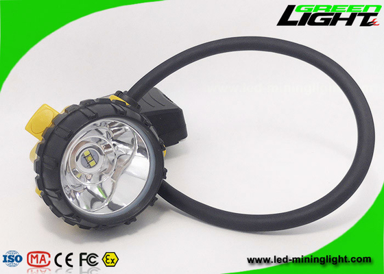 a lâmpada de tampão 6.8Ah da mineração do diodo emissor de luz de 450mA 221lum 15000lux 3.7V conduziu o farol de mineração
