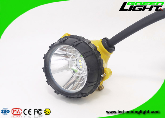a lâmpada de tampão 6.8Ah da mineração do diodo emissor de luz de 450mA 221lum 15000lux 3.7V conduziu o farol de mineração