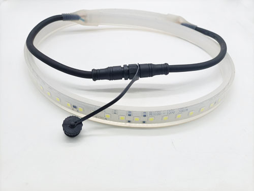 Luzes de tira flexíveis SMD2835 do diodo emissor de luz de AC220V 35W/M para o túnel da mina subterrânea