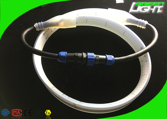 silicone conduzido flexível 35W/M 280LEDs da luz de tira de 600N Smd2835 para a mineração