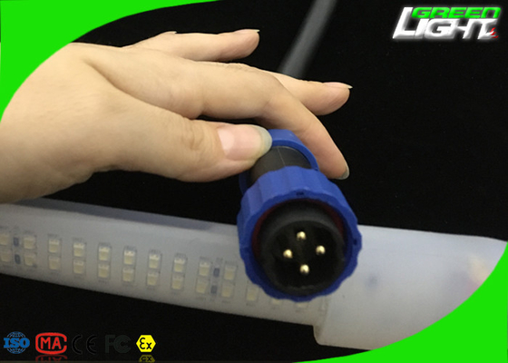 silicone conduzido flexível 35W/M 280LEDs da luz de tira de 600N Smd2835 para a mineração