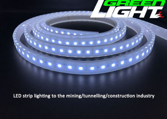 Luzes de tira flexíveis impermeáveis SMD2835 do diodo emissor de luz de EXIBII 17W/M 110V 1630Lum