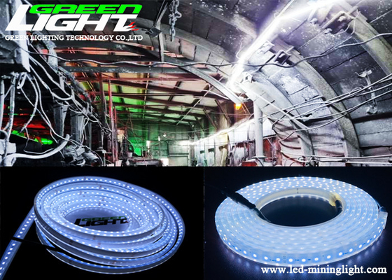 Luzes de tira Cuttable do diodo emissor de luz da luz de tira ATEX da mineração do diodo emissor de luz de 220VAC 2000lum