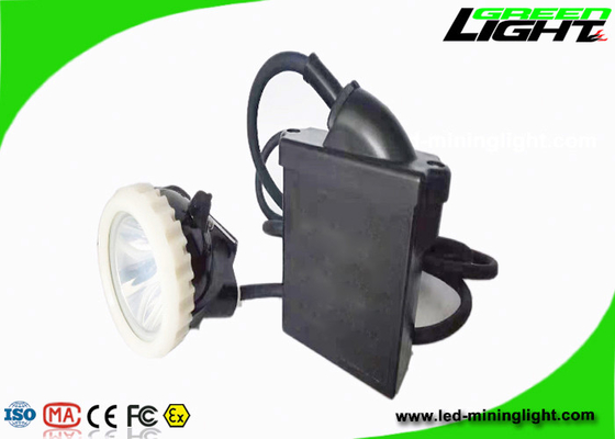 6.6Ah conduziu íon recarregável explosivo amarrado IP67 do lítio 10000lux da lâmpada de tampão dos mineiros o anti impermeável