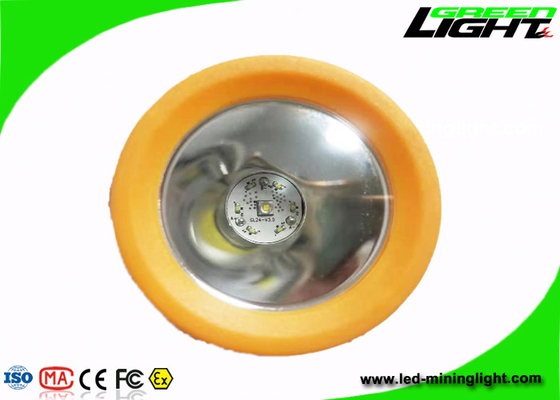 Lâmpada LED Mining Cap sem fio 1,1 W à prova d'água 10.000 lux 143 lum Carregamento USB Farol de mineiro