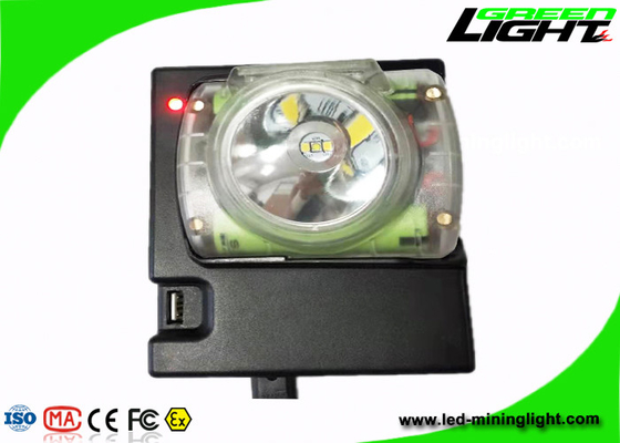 exposição de mineração recarregável impermeável do farol 232lum 13000 Lux Smart OLED do diodo emissor de luz 6800mA