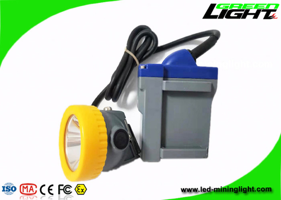 Capacete LED Cree Miners Light 15000Lux 6.6Ah recarregável 216lum Miner Cap Lamp para subterrâneo