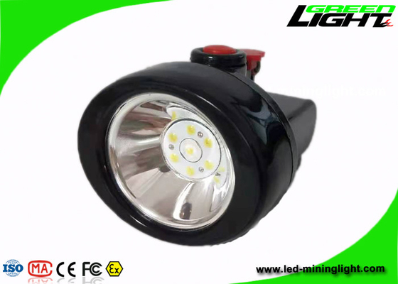 Luz de mineração sem fio portátil 85lum 4000lux luzes de capacete de mineração recarregáveis