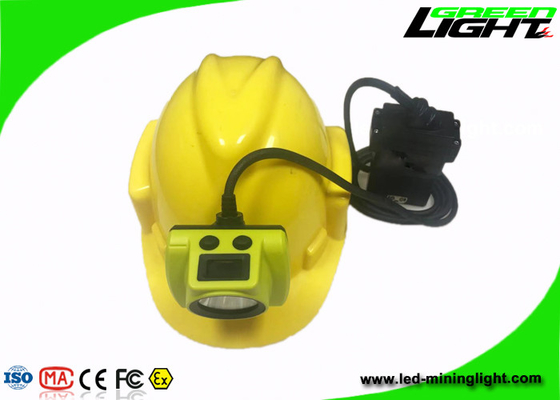 mineiro impermeável carbonoso Cap Lamp de USB 25000Lux 530lum IP68 da bateria de Panasonic das luzes 13.6Ah