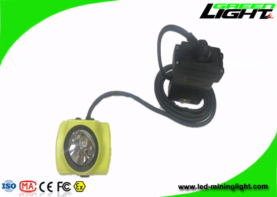mineiro impermeável carbonoso Cap Lamp de USB 25000Lux 530lum IP68 da bateria de Panasonic das luzes 13.6Ah