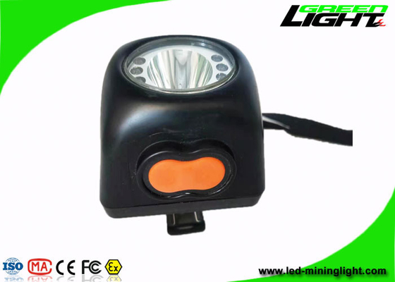 221lum 8000Lux Coal Miners Hat luz à prova d'água recarregável tela digital farol