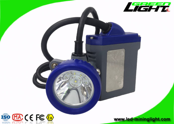 Farol de mineração 10000 impermeáveis Lux For Camping do diodo emissor de luz de Li Ion Battery 6.6Ah