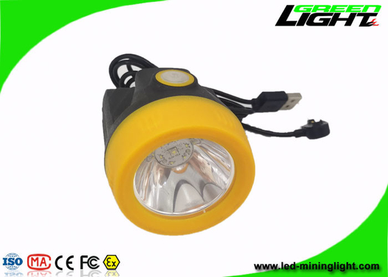 10000Lux lâmpada de tampa de mineiro de carvão 3800mAh USB carregador magnético portátil lanterna de cabeça mineiros com botão de silicone clipe ajustável