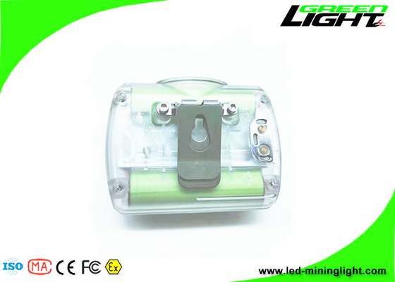 Luzes de mineração led transparentes 13000 lux sem fio IP68 à prova d'água Cree led com tela OLED farol mineiro