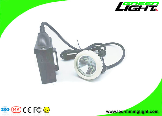 10000Lux LED Miners Cap Lamp bateria de lítio recarregável 1,67 W 6600 mAh ABS PC à prova d'água