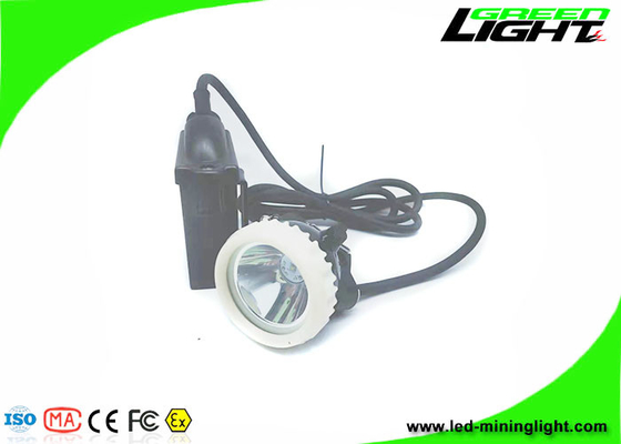 10000Lux LED Miners Cap Lamp bateria de lítio recarregável 1,67 W 6600 mAh ABS PC à prova d'água
