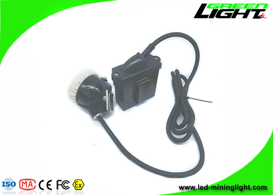 10000Lux LED Miners Cap Lamp bateria de lítio recarregável 1,67 W 6600 mAh ABS PC à prova d'água