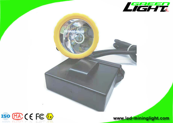 farol carbonoso subterrâneo do capacete de segurança do PC 5w 11.2Ah do ABS das luzes 650lum