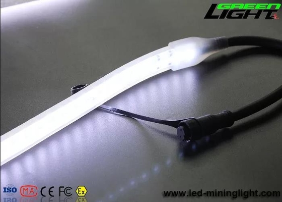 3100 lúmens IP68 à prova d'água silicone tira de luz 35 W/M Epistar 6200 K para túnel subterrâneo