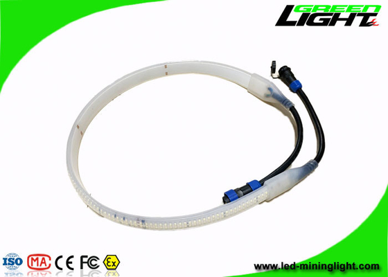 3100 lúmens IP68 à prova d'água silicone tira de luz 35 W/M Epistar 6200 K para túnel subterrâneo