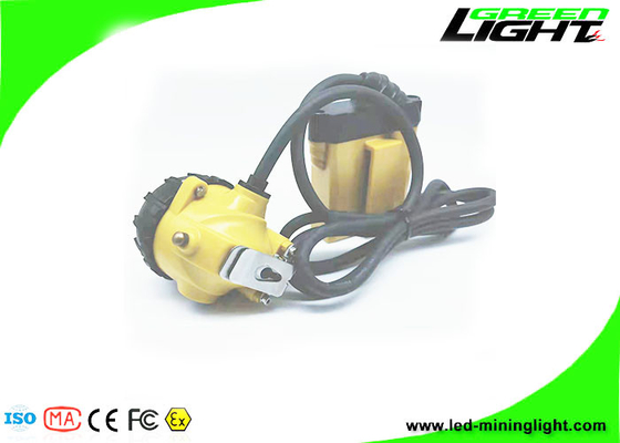 25000Lux 10.4Ah Capa de Mineração com Fio Lâmpada Subterrânea Mineração Faróis Copo de Iluminação de Alumínio