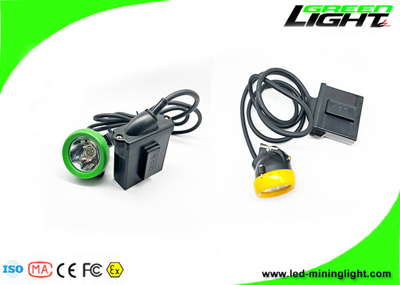10000 Lux 18 Horas 7800 mAh LED Boné de Mineiro Lâmpada com Fio com Função de Aviso de Baixa Potência