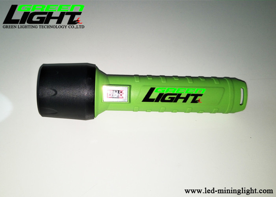 Mineiro conduzido recarregável impermeável Security Green Color 12000LUX da lanterna elétrica