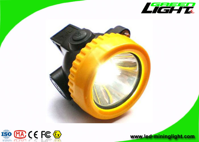 0,74 W 96lum 5000lux Farol de mineração sem fio recarregável ABS SANS 1438 padrão