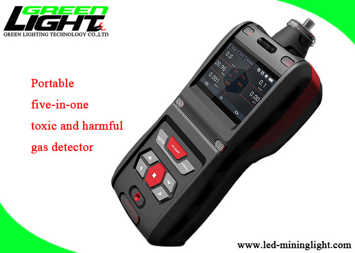 GL-MS500 Detector de gás portátil tóxico/prejudicial cinco em um para mina subterrânea de petróleo