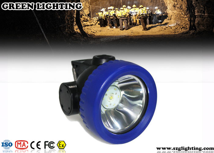 luzes de mineração sem corda do diodo emissor de luz do capacete de segurança 2600mA, lâmpada de tampão impermeável do diodo emissor de luz do Cree 3.7V