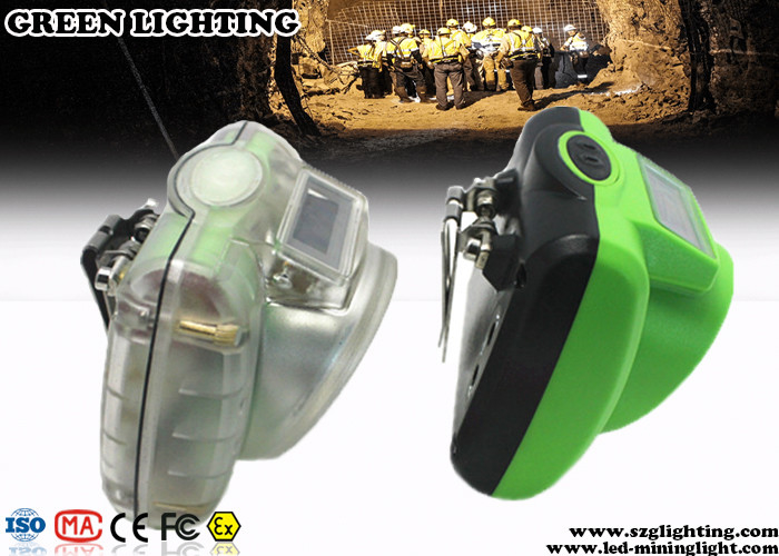 Grau impermeável do IP 68 de Lux Safety Cordless Mining Lights do verde 13000
