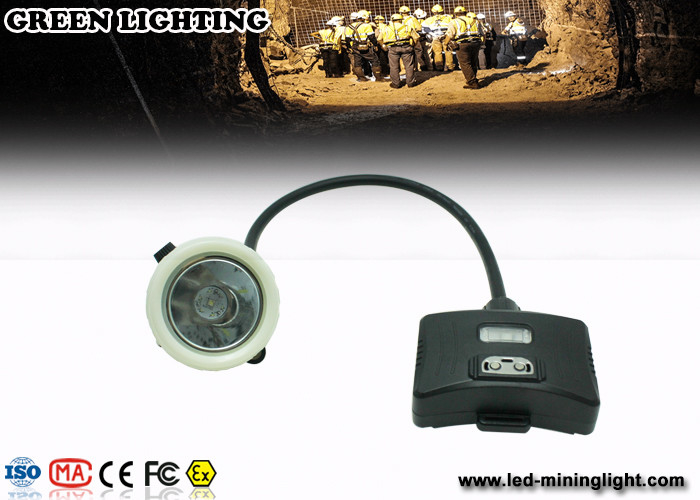 GS5- o Lux de B 8000/5.6ah conduziu luzes de mineração do tampão, resistência principal da gota da tocha dos mineiros IP68