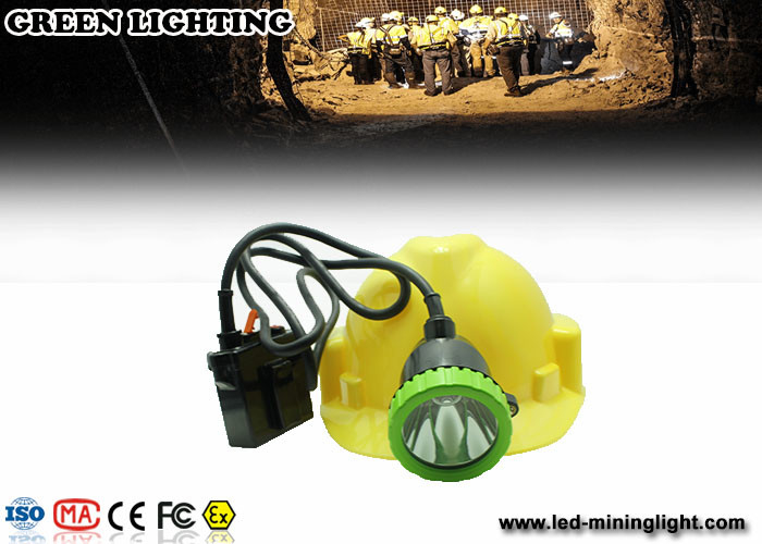 Farol recarregável de 50000 mineiros de Lux Stainless Intrinsically Safe Corded com 11.2ah Li-Ion Battery