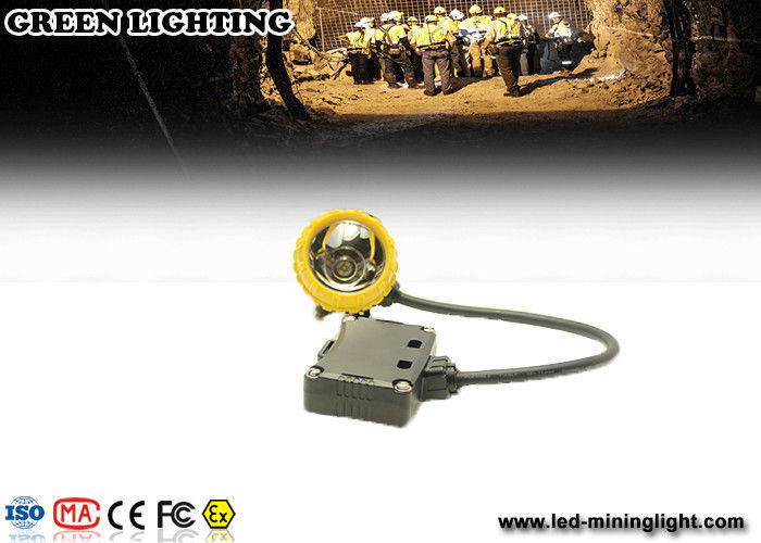 Lux recarregável semi amarrado 6.6Ah 1.6W do farol GS5- C 10000 da luz do capacete de mineiros IP68