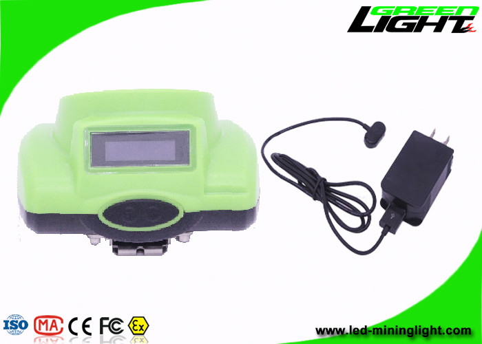 IP68 luzes de mineração sem corda, luz 200g de 13000 Lux Explosion Proof Miners Helmet