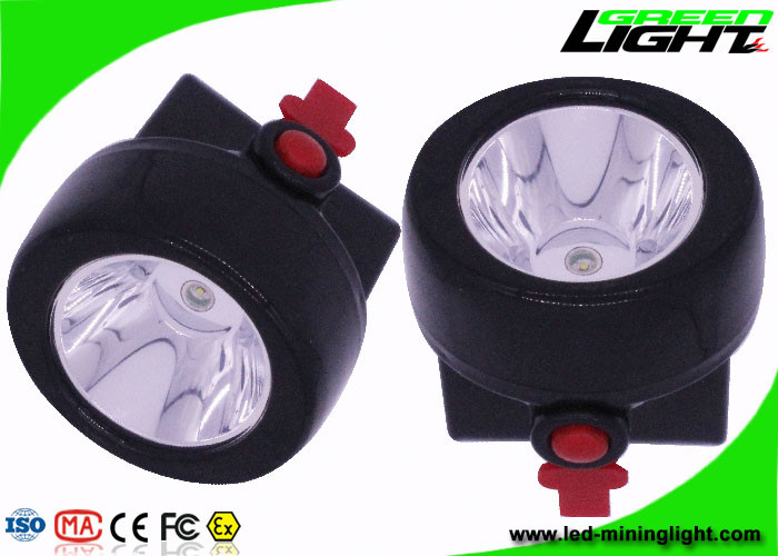 Luz material Li do capacete de mineiros do PC - tempo de funcionamento de Ion Battery 3.7V 2.2Ah