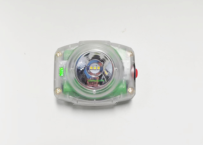 Lâmpada Mini Miner 3.5Ah 13000lux Capa de capacete Lâmpada Subterrânea Miner 149g