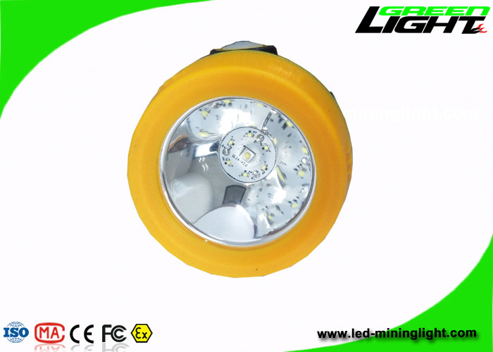 peso recarregável do farol 170g dos mineiros do brilho 10000lux com Shell colorido